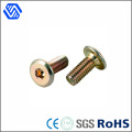 Carbon Steel Hex Socket Color Zinc Plated Round Head Standard Size Quick Release Bolt